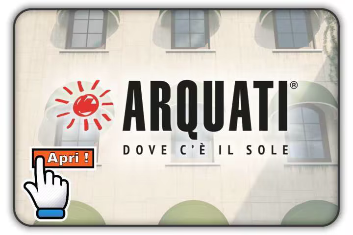 Catalogo tende da sole Arquati Verbania - Made in Italy