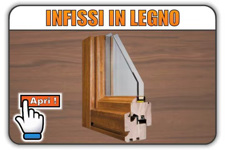 Infissi in Legno Verbania - Confronta con alluminio