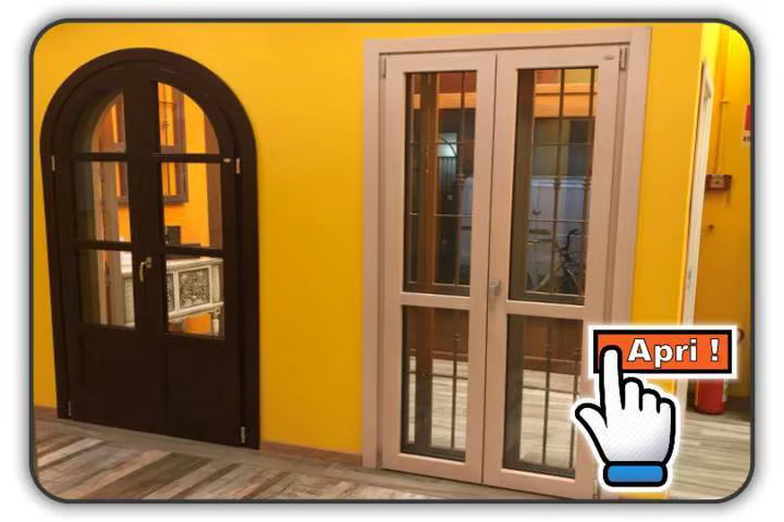 Infissi in legno massello e lamellare a Verbania - Porte e finestre in legno