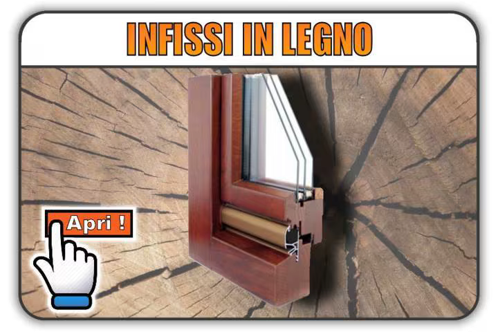 Infissi in legno Verbania Finestre - Massello e lamellare