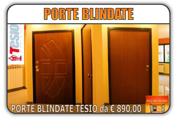 Porte blindate Tesio Verbania Finestre - Classe 3 e 4