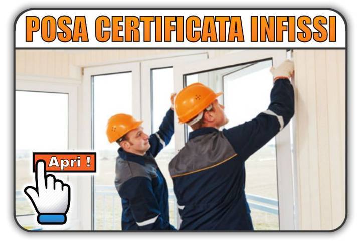 posa certificata infissi Verbano finestre